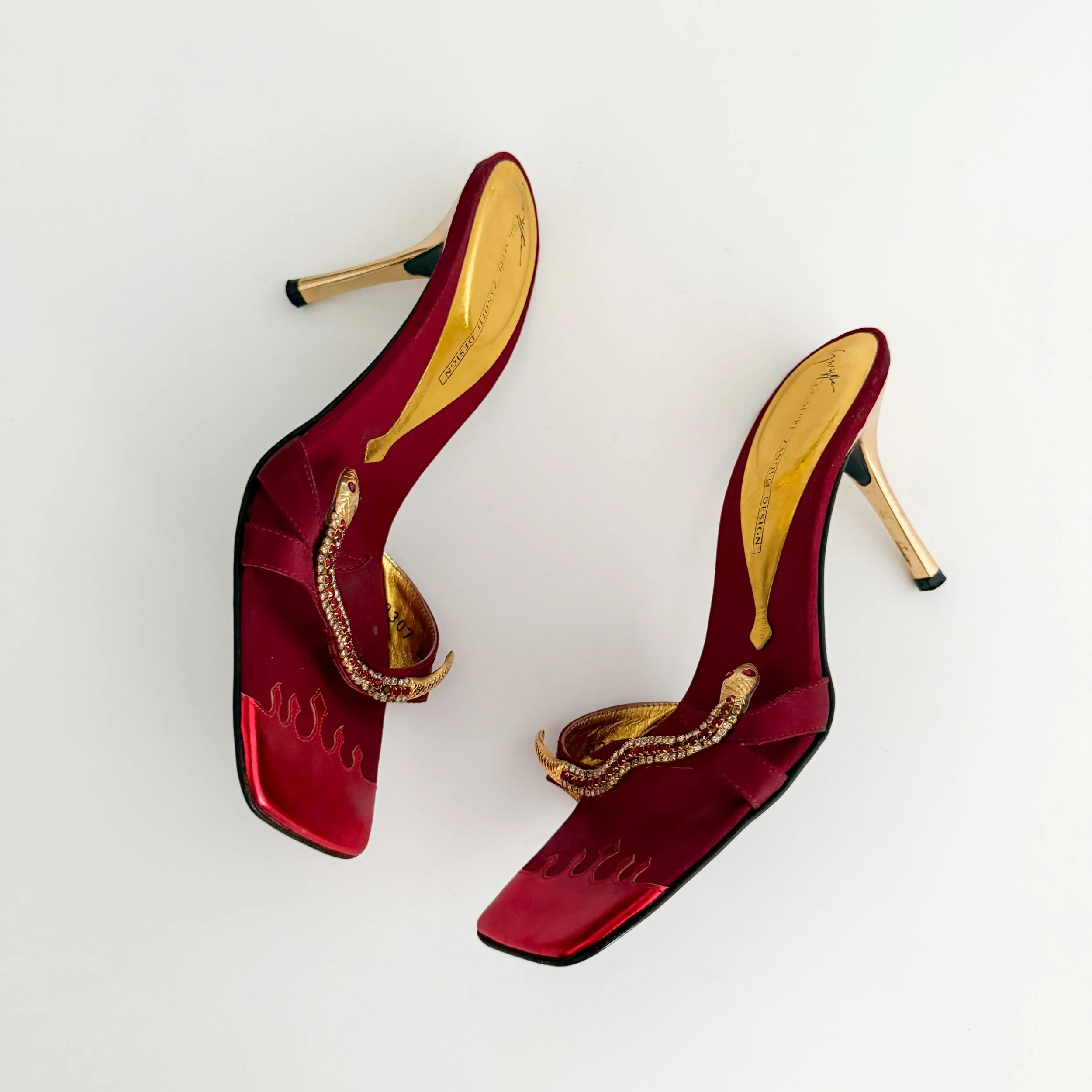 Valentino Garavani Pearlescent Flower Leather Sandal Heels